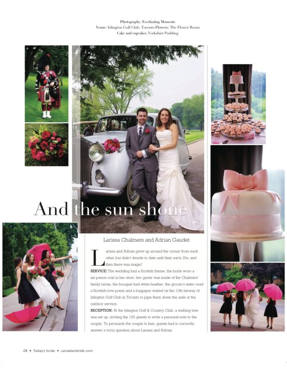 Read more about the article Today’s Bride Magazine