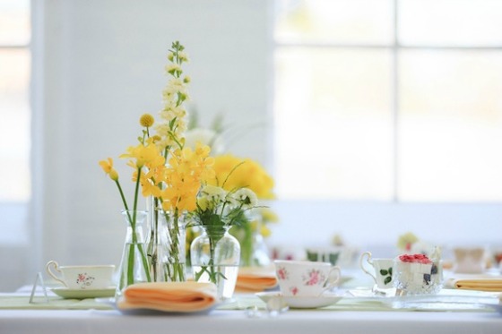 Afternoon tea tablescape