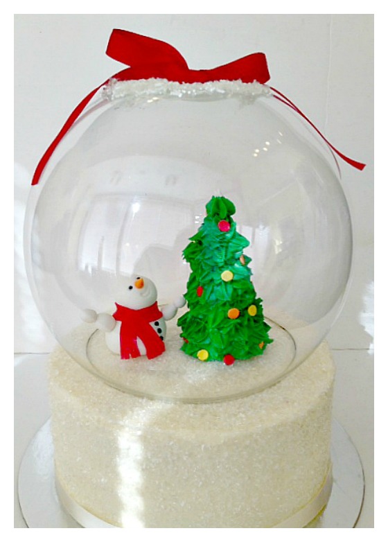 Read more about the article Snow Globe Cake