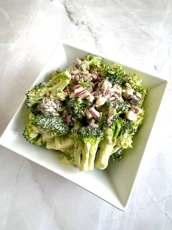 Broccoli Sunflower Seed Salad