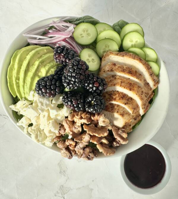 Chicken and Blackberry Salad