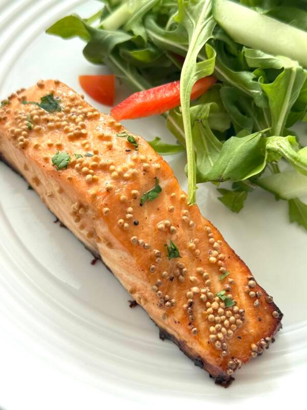 Maple & Mustard Salmon