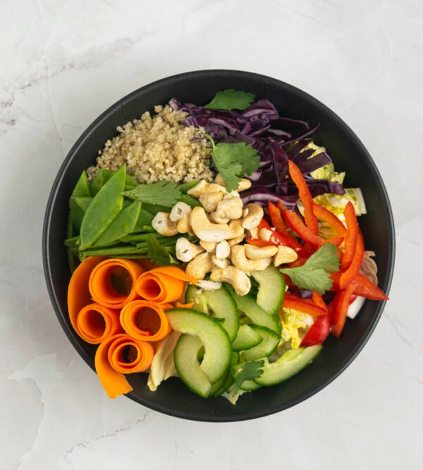 Crunchy Thai Cashew and Quinoa Salad