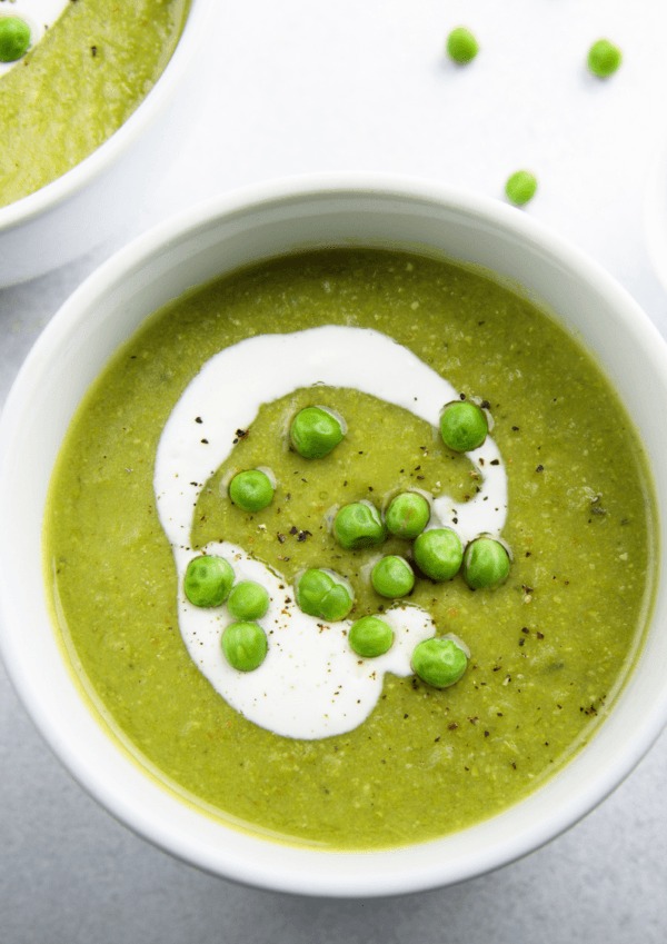 Spring Green Pea Soup
